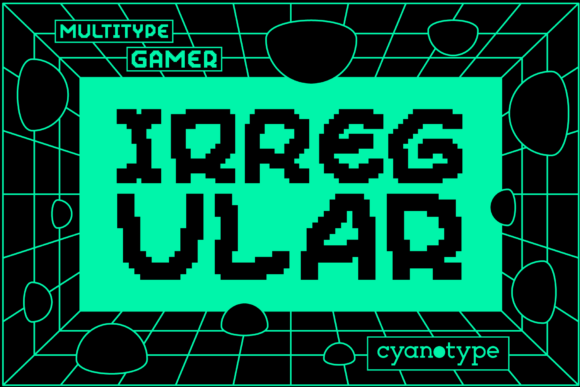 A Designer's Review of the Gamer Irregular Pixel Font