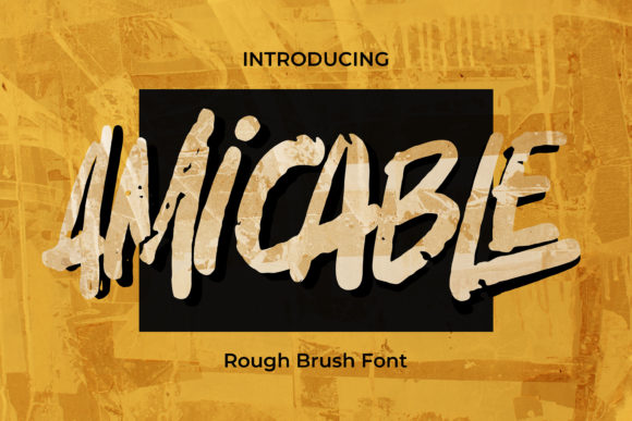Amicable: A Display Font Built for Campaign Clarity