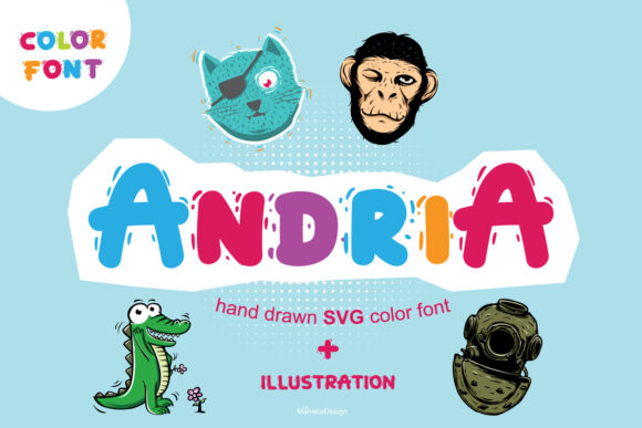 Andria: A Versatile Display Font for Impactful Digital Marketing