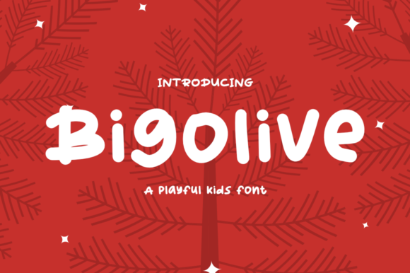 Bigolive: The Display Font That Makes Your Business Look Unmistakably You