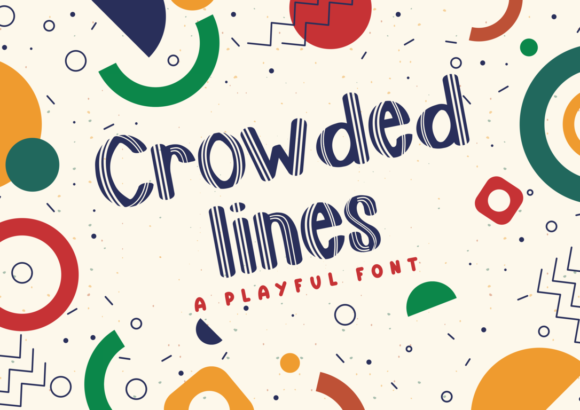Crowded Lines Font: A Creative Boost for Your Brand