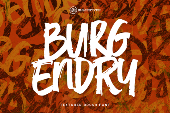 Discover Burgendry: A Versatile Brush Font for Your Craft Business