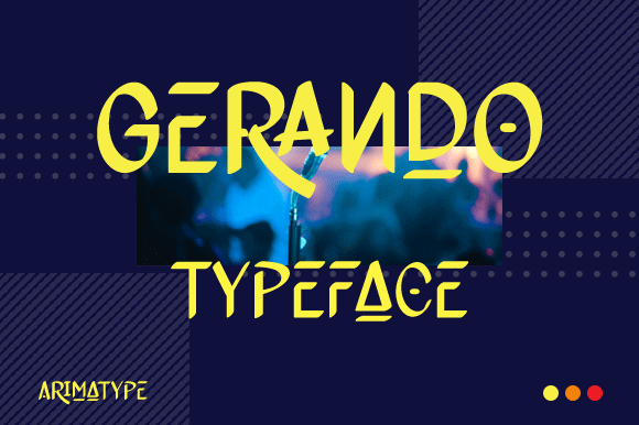 Gerando: A Display Font Built for Modern Campaign Visibility