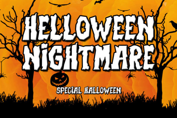 Helloween Nightmare: A Halloween Font for Campaign Impact