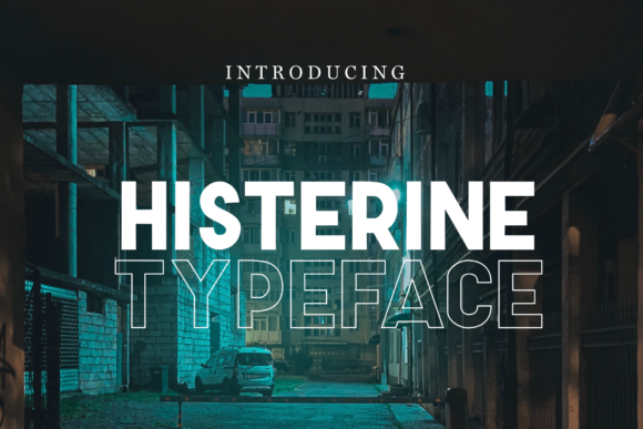 Histerine: A Display Font for a Distinctive Business Identity
