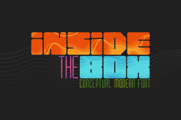 Inside the Box: A Display Font for Chunky, Characterful Branding