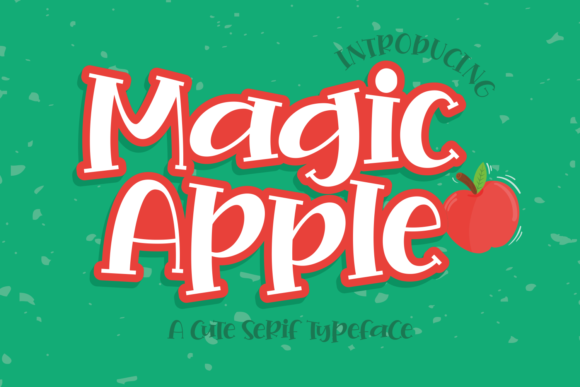 Magic Apple: A Display Font That Lifts Your Website's Mood