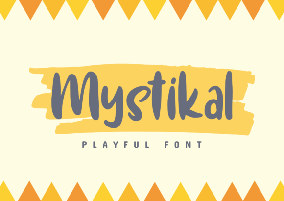 Mystikal Font: Elevating Campaigns with Playful Display Typography