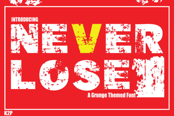 Never Lose Font: The Bold Typeface for Maker Projects