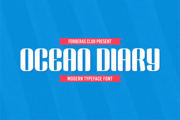 Ocean Diary: A Display Font That Puts Personality into Your Web Projects