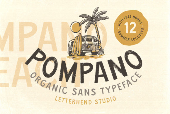 Pompano: A Distinctive Display Font for Digital Impact