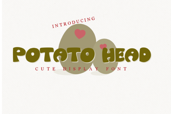 Potato Head: A Playful Display Font for Modern Marketing