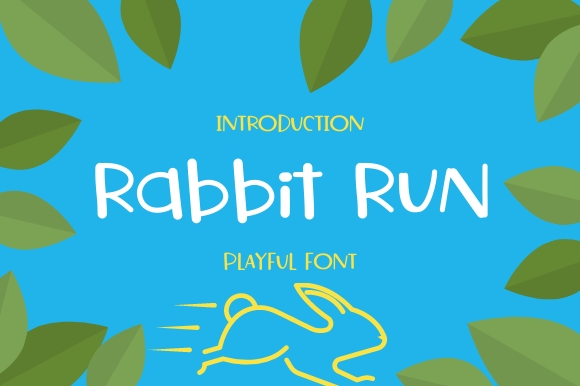 Rabbit Run: The Friendly Display Font for Clear Campaign Messages