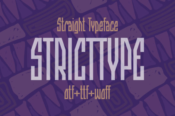 Stricttype: A Modern Font for Digital Identity