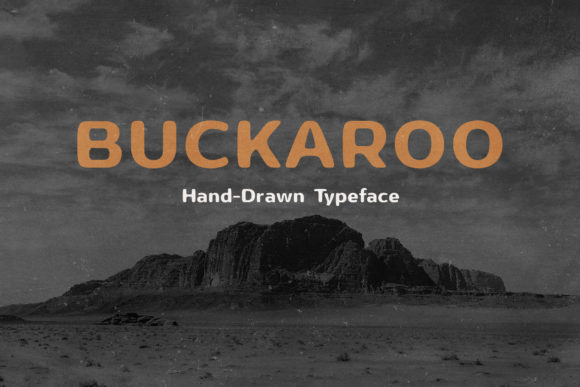 The Buckaroo Font: A Bold, Vintage Typeface for Business Branding