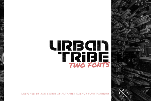 Urban Tribe: A Modern Display Font Built for Character