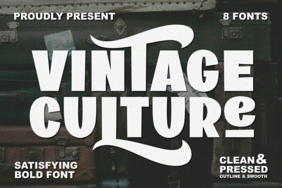Vintage Culture Font: A Bold Choice for Modern Web Projects