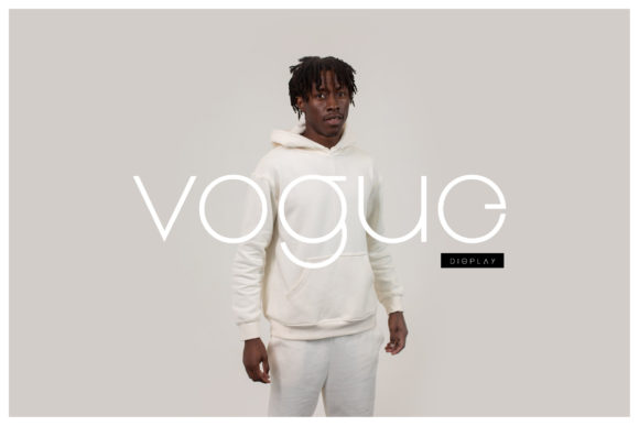 Vogue: A Modern Display Font for Polished Digital Brands